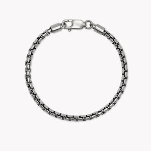 Scott Bros by Kendra Scott Beck Round Box Chain Sterling Silver Bracelet